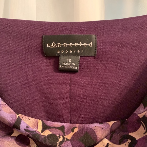 Purple multicolored dress - Picture 2 of 2